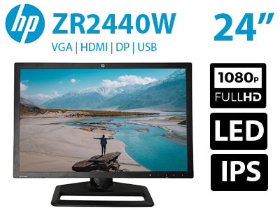 مانیتور استوک اچ پی مدل HP ZR2440W | کد 89