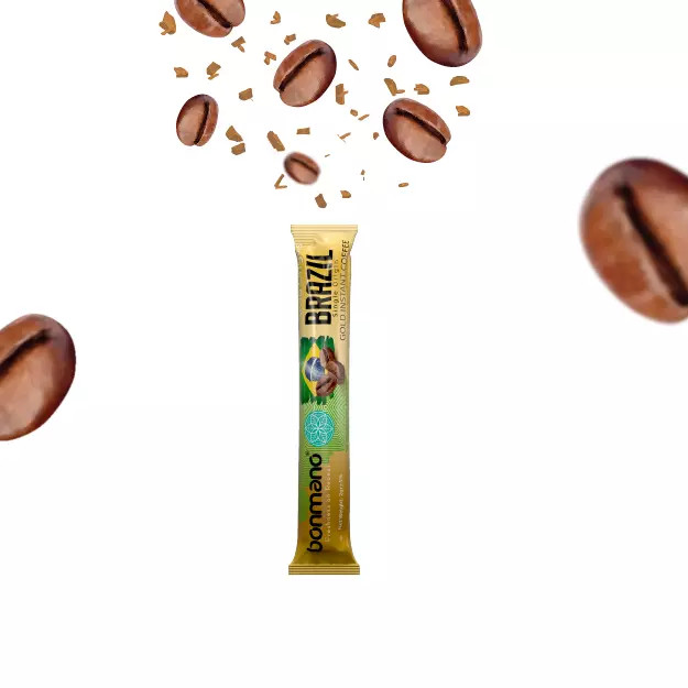 قهوه فوری گلد برزیل بنمانو بسته ۲۴ ساشه ۲ گرمی، ۱۰۰٪ عربیکا | کد 366