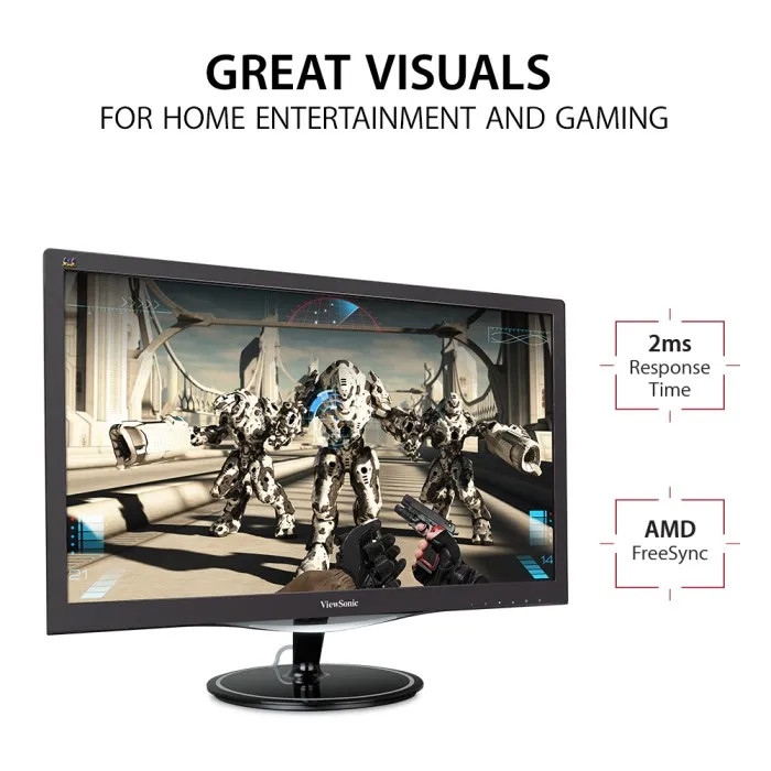 مانیتور استوک ویوسونیک مدل ViewSonic VX2457-mhd | کد 1197