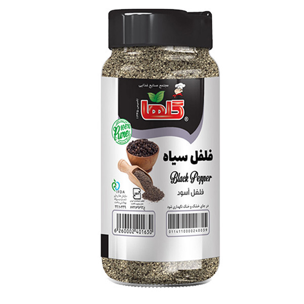 پودر فلفل سیاه گلها - 90 گرم | کد 1214