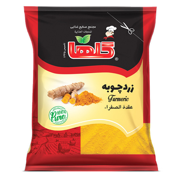 زردچوبه گلها - 80 گرم سلفون | کد 1246