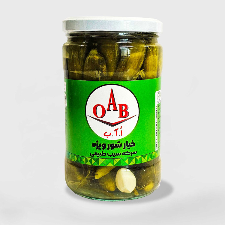 خیارشور ویژه O.A.B وزن 700 گرم | کد 741