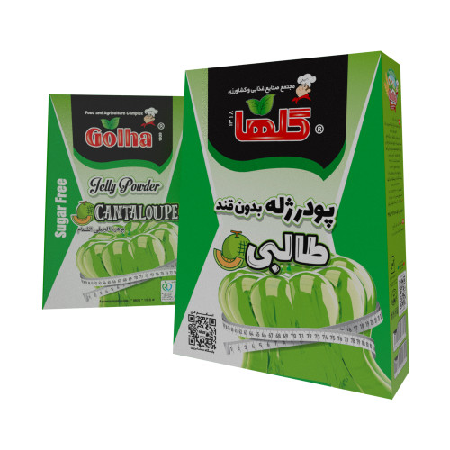 پودر ژله طالبی گلها بدون قند 30 گرم | کد 1428
