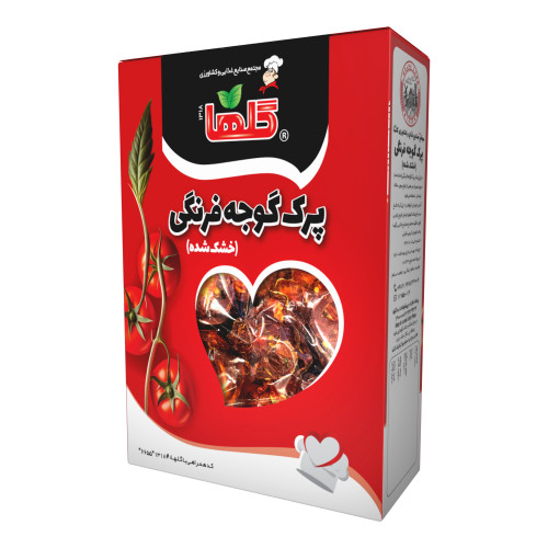 اسلایس گوجهفرنگی گلها 70 گرم | بسته 12 عددی | کد 1424