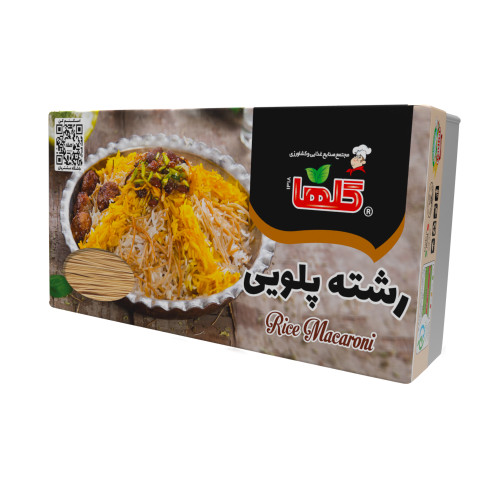 رشته پلویی گلها - 340 گرم(جعبه) - کارتن 20 تایی | کد 1393