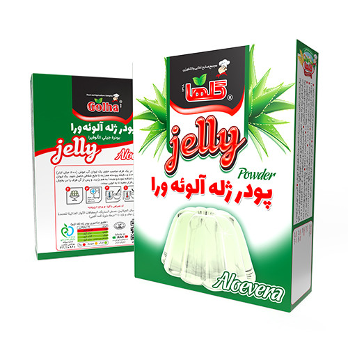 پودرژله آلوورا گلها - 100 گرم(جعبه) - کارتن 72 تایی | کد 1375