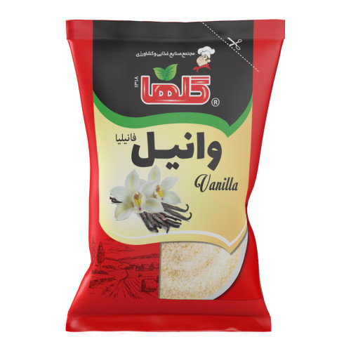 وانیل گلها - 3 گرم(سلفون) - 6 باکس 20 تایی کارتن 120 تایی | کد 1365