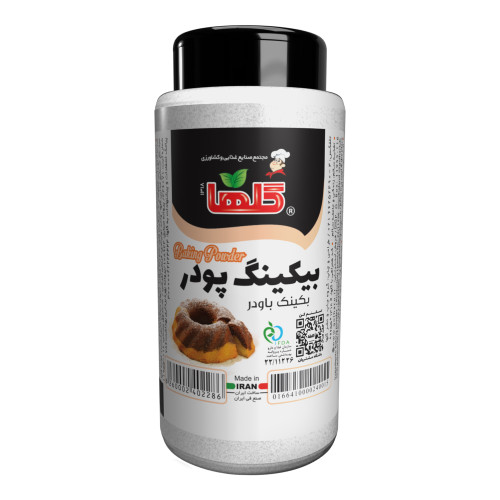 بکینگ پودر گلها 140 گرم PET | بسته 8 عددی | کد 1359
