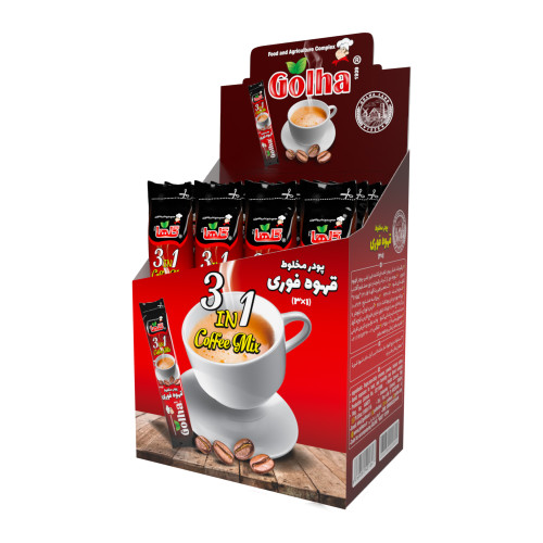 کافی میکس کلاسیک گلها - 20 گرم(سلفون) - 18 عددی | کد 1358
