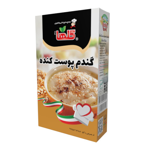 گندم پوست کنده گلها - 300 گرم(جعبه) - پالت 14 تایی | کد 1356