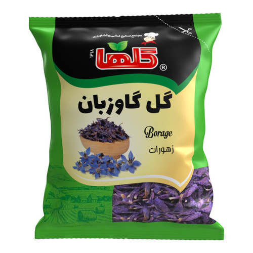 گل گاو زبان گلها - 10 گرم(سلفون) - 12 تایی | کد 1336