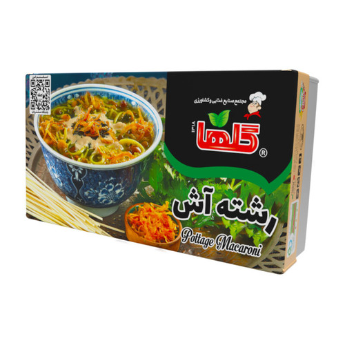رشته آش گلها - 400 گرم(جعبه) - کارتن 24 تایی | کد 1331