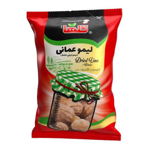 لیمو عمانی گلها - 100 گرم(سلفون) - نایلون 15 تایی | کد 1330