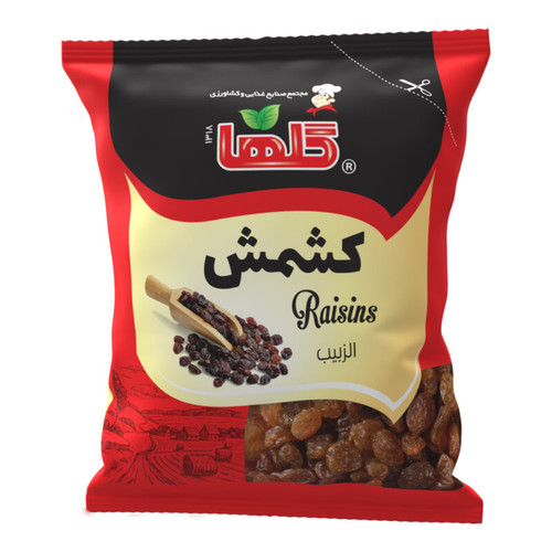 کشمش گلها - 150 گرم(سلفون) - 12 تایی | کد 1327