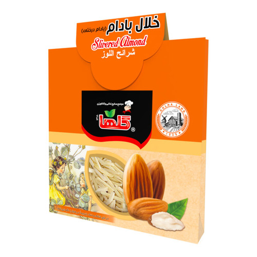 خلال بادام گلها - 30 گرم(جعبه) - 18 تایی | کد 1324