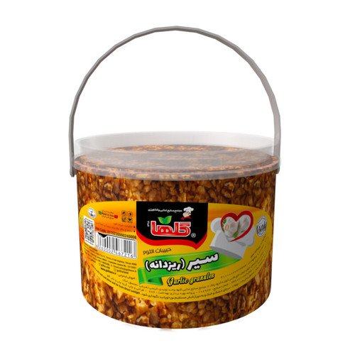 گرانول سیر سطلی گلها - 200 گرم(ظرف پلاستیکی (سطلی)) - 6 تایی | کد 1310