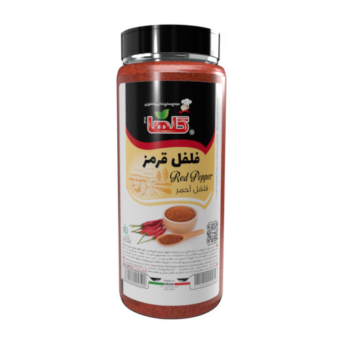 پودر فلفل قرمز گلها - 400 گرم(پت) - 6 تایی | کد 1290
