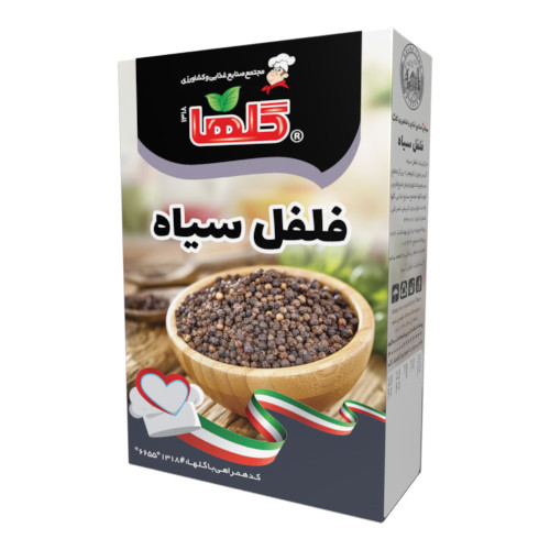 پودر فلفل سیاه گلها - 50 گرم(جعبه) - پالت 16 عددی | کد 1289