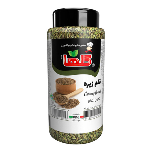 قلم زیره سبز گلها - 70 گرم(پت) - شیرینگ 8 عددی | کد 1280