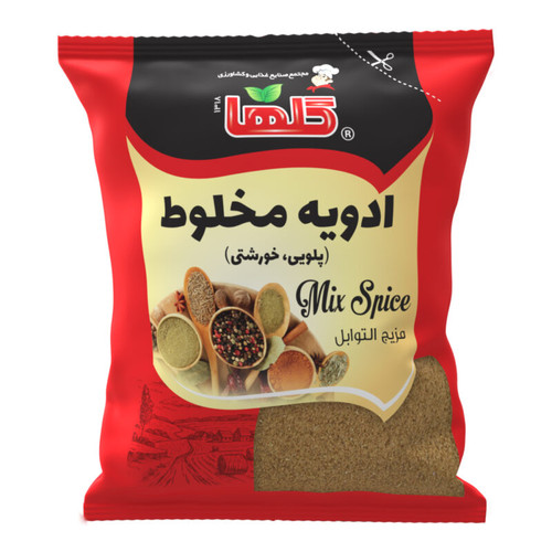 ادویه پلویی مخلوط گلها 50 گرم سلفونی | بسته 12 عددی | کد 1265