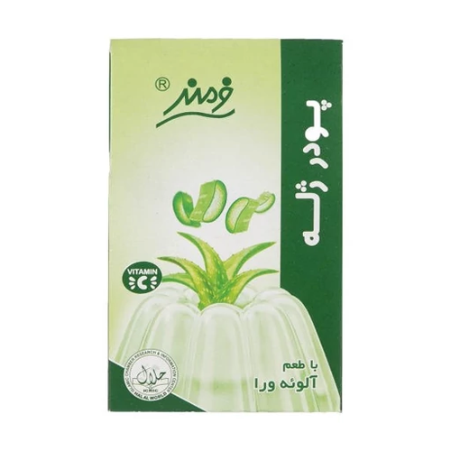 پودر ژله فرمند «Farmand» با طعم آلوئه ورا 100 گرمی | دسر سالم و خوشمزه | کد 2315
