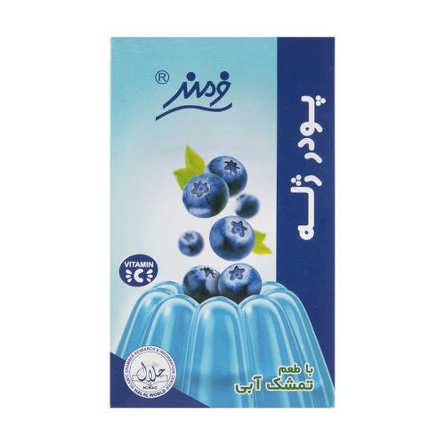پودر ژله فرمند «Farmand» با طعم بلوبری 100 گرمی | دسر خوش طعم و شفاف | کد 2316