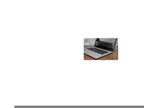 لپ تاپ استوک HP EliteBook Folio 1040 G3 نمای زاویهدار