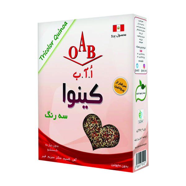 کینوا رنگی oab وزن 250 گرم | کد 742