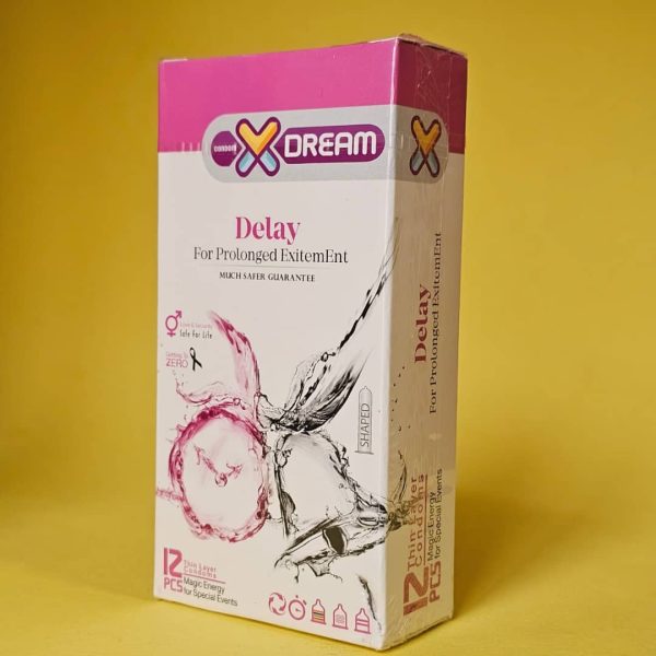 کاندوم ایکس دریم X Dream Delay تاخیری بسته ۱۲ عددی - تصویر اصلی