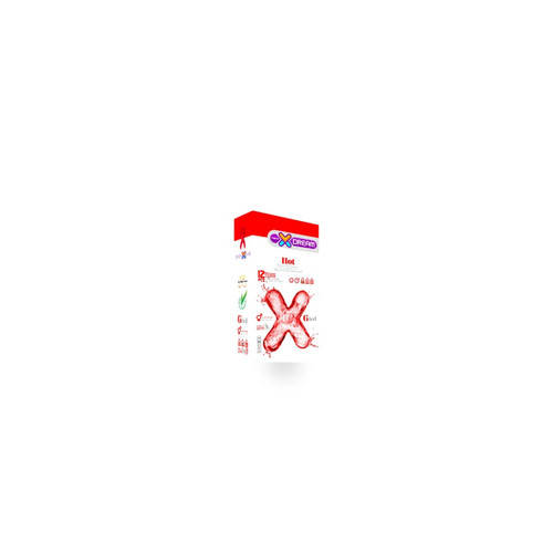 کاندوم ایکس دریم X Dream Hot گرمکننده و تاخیری ۱۲ عددی - تصویر اصلی استودیویی بدون واترمارک