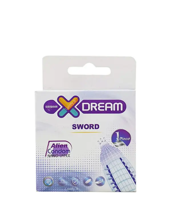 کاندوم تک عددی شمشیری ایکس دریم X Dream مدل Sword - تصویر 2