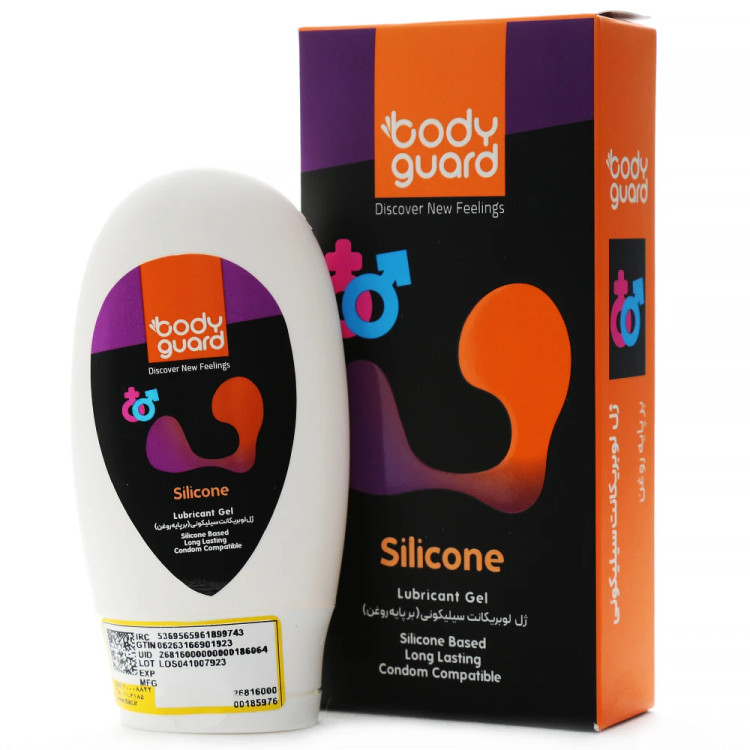 ژل لوبریکانت ضد آب بادیگارد Silicone ۵۰ میلی لیتر - نمای بسته بندی
