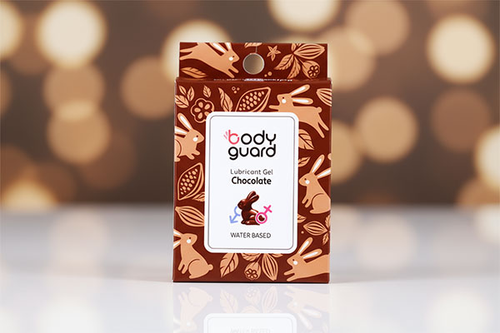 ژل لوبریکانت بادیگارد Bodyguard مدل Chocolate شکلاتی ۳ عددی ساشه ای - تصویر 1