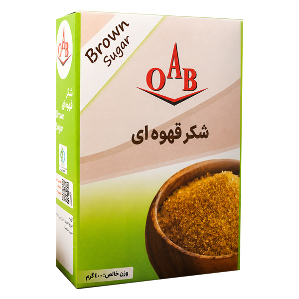 شکر قهوه‌ای بن‌مانو 4۰۰ گرم OAB او آ ب